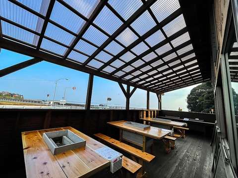 テラス席
